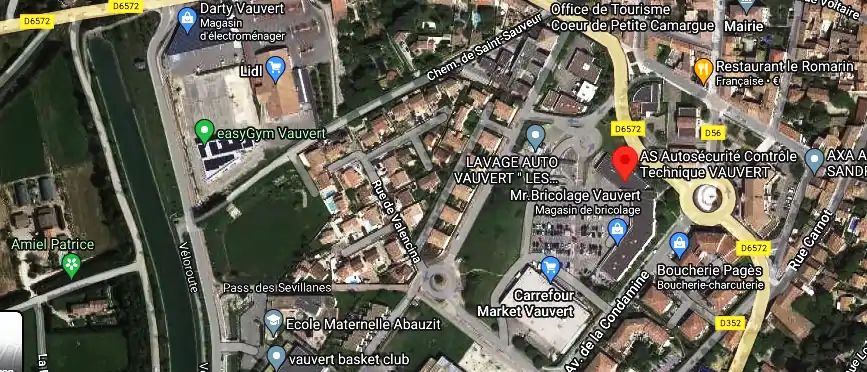 Prix contrôle technique à Vauvert