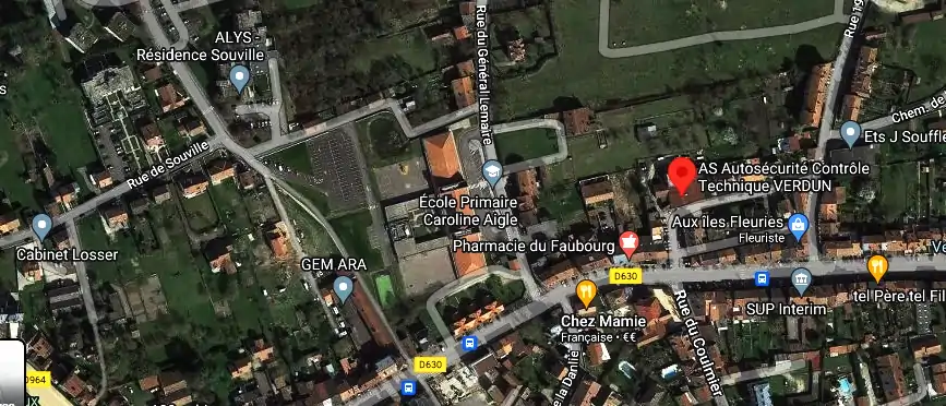 Prix contrôle technique à Verdun