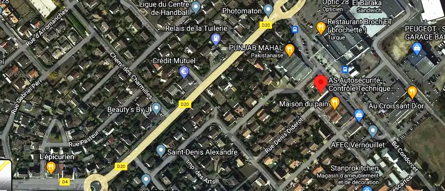 Prix contrôle technique à Vernouillet