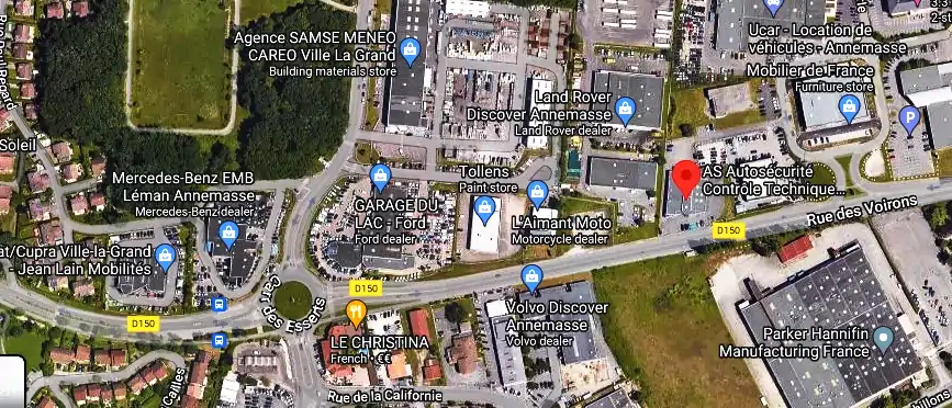 Prix contrôle technique à Ville-la-Grand