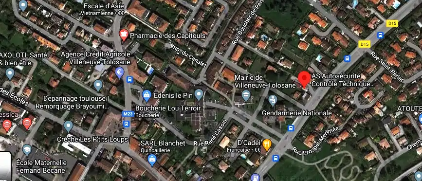 Prix contrôle technique à Villeneuve-Tolosane