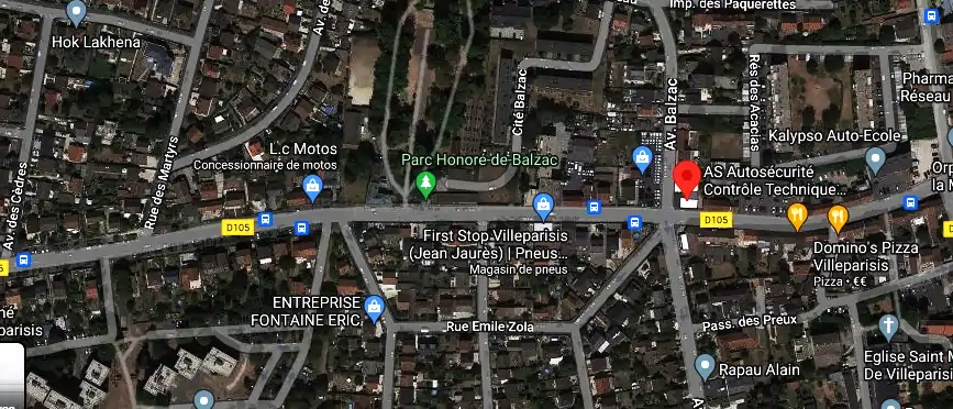 Prix contrôle technique à Villeparisis