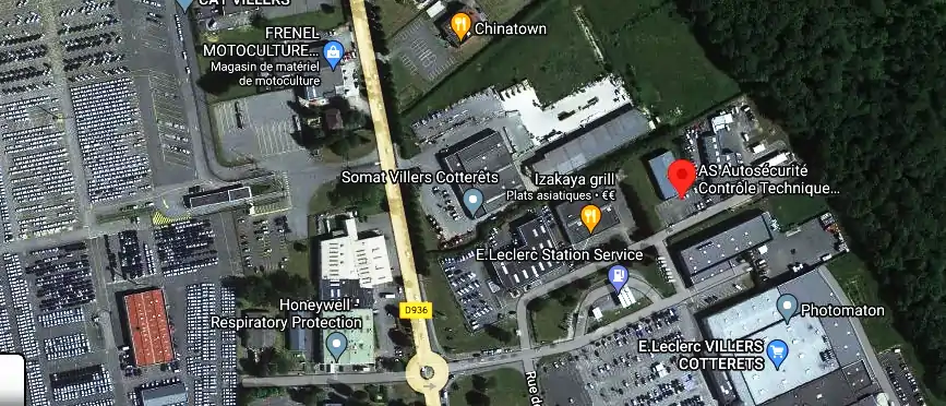Prix contrôle technique à Villers-Cotterêts