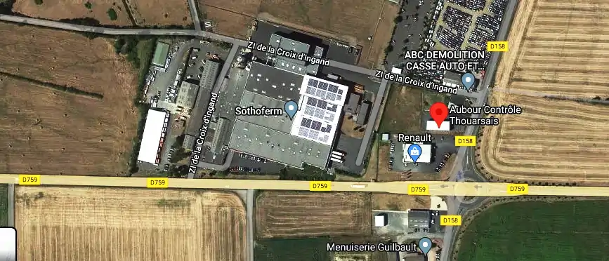 Prix contrôle technique à Thouars