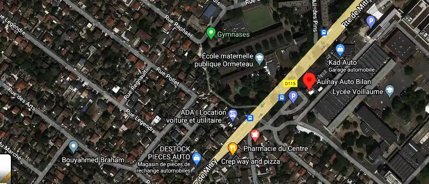 Prix contrôle technique à Aulnay-sous-Bois