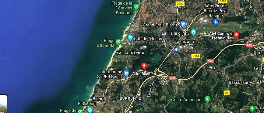 Auto Bilan 64 à Bidart