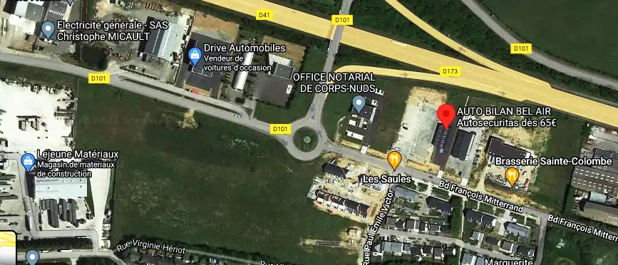 Prix contrôle technique à Corps-Nuds