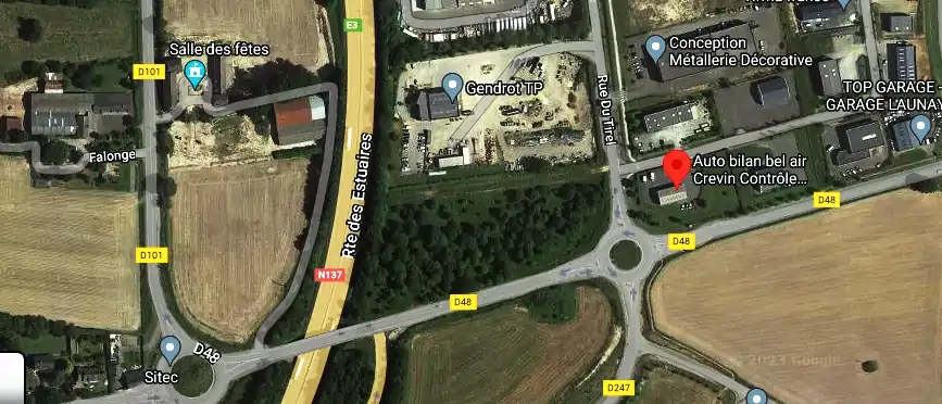 Prix contrôle technique à Crevin