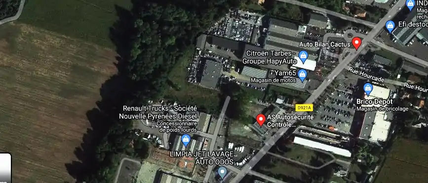 Prix contrôle technique à Odos