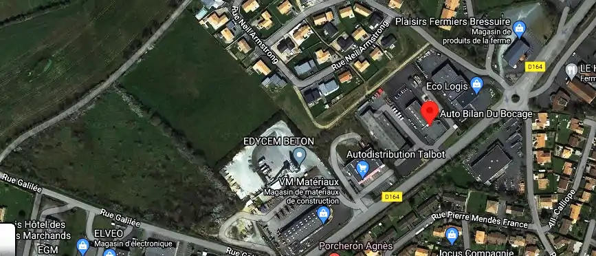 Prix contrôle technique à Bressuire