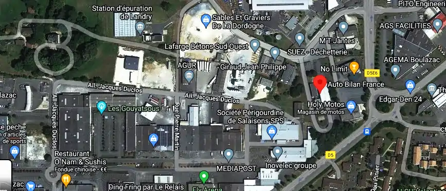 Prix contrôle technique à Boulazac Isle Manoire