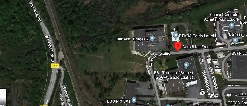 Prix contrôle technique à Bruges