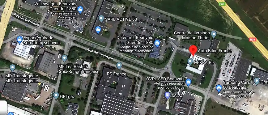 Prix contrôle technique à Beauvais