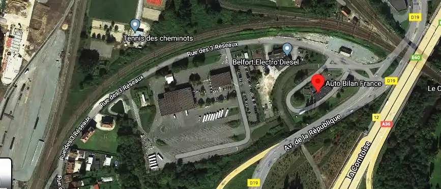 Prix contrôle technique à Danjoutin