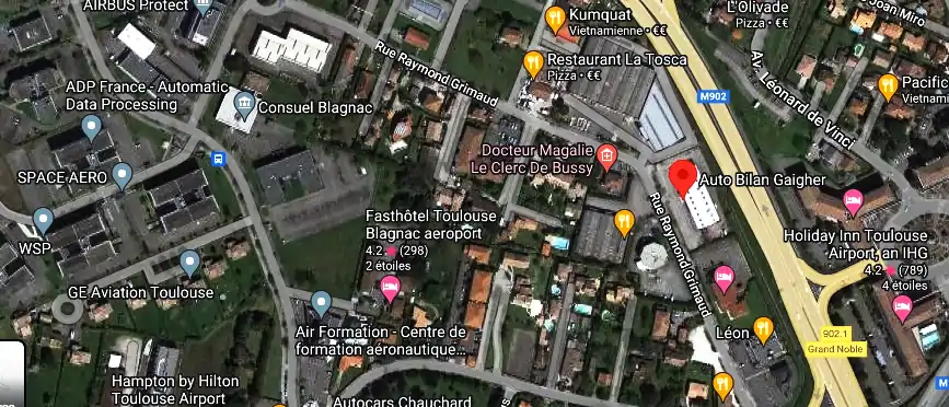 Prix contrôle technique à Blagnac