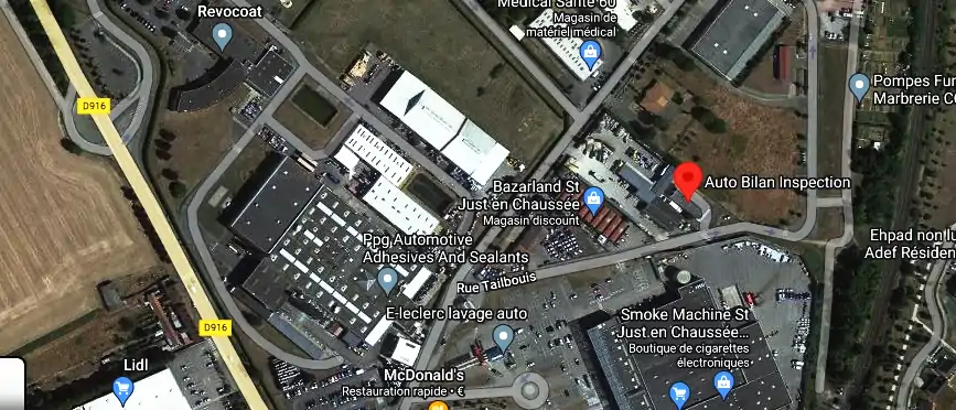 Prix contrôle technique à Saint-Just-en-Chaussée