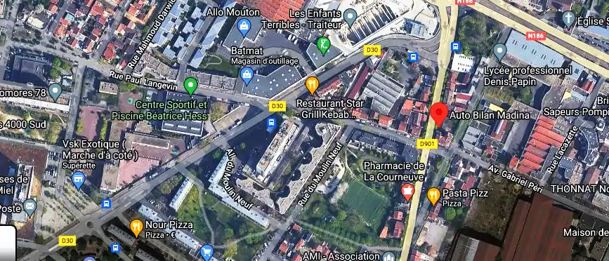 Prix contrôle technique à La Courneuve