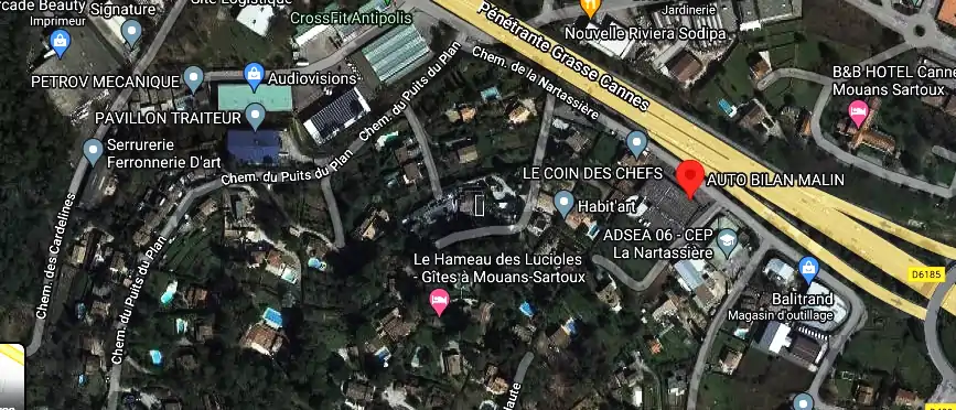 Prix contrôle technique à Mouans-Sartoux