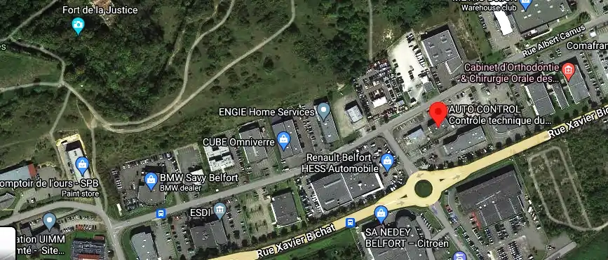 Prix contrôle technique à Belfort