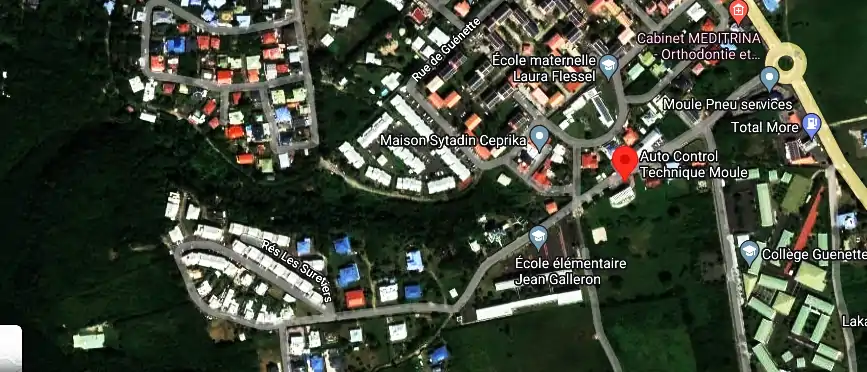 Prix contrôle technique à 197 la, Rte de Gustave, Le Moule 97160, Guadeloupe