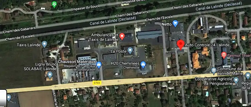 Prix contrôle technique à Lalinde