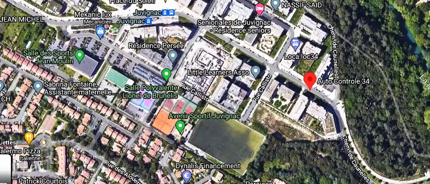 Prix contrôle technique à Juvignac