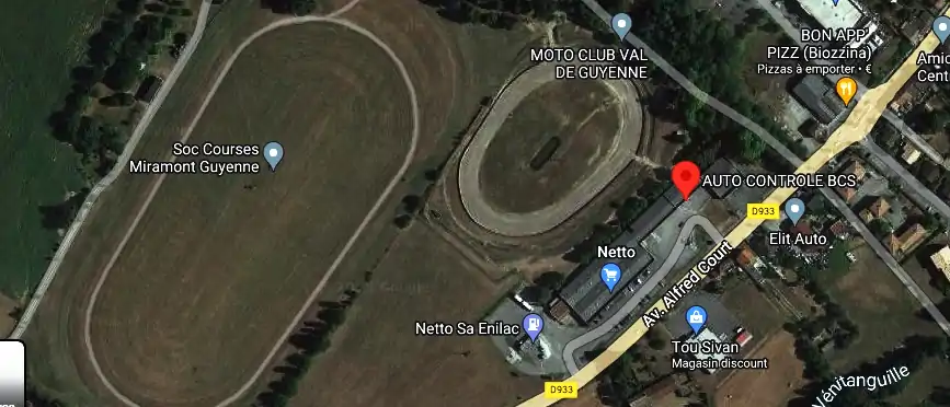 Prix contrôle technique à Miramont-de-Guyenne