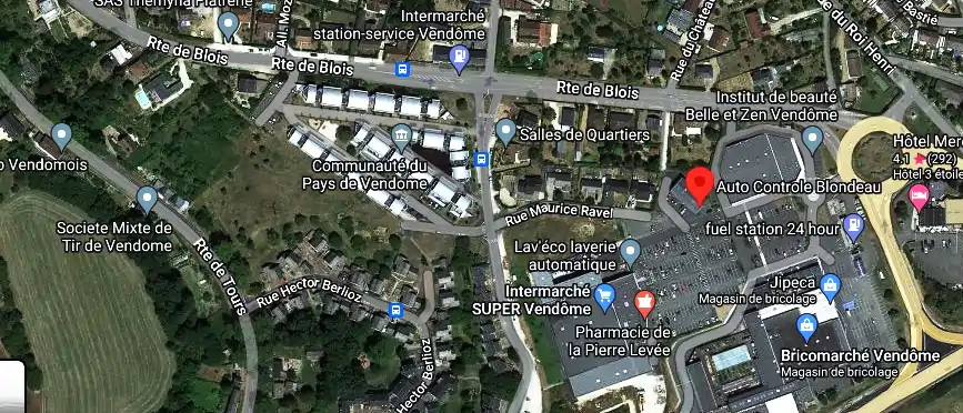 Prix contrôle technique à Vendôme