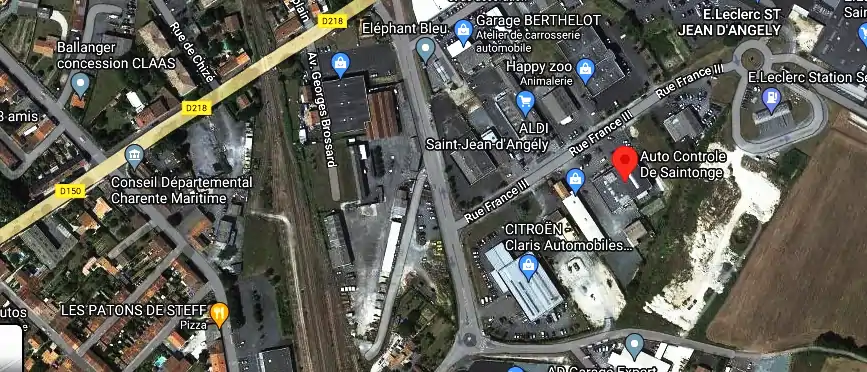 Prix contrôle technique à Saint-Jean-d'Angély