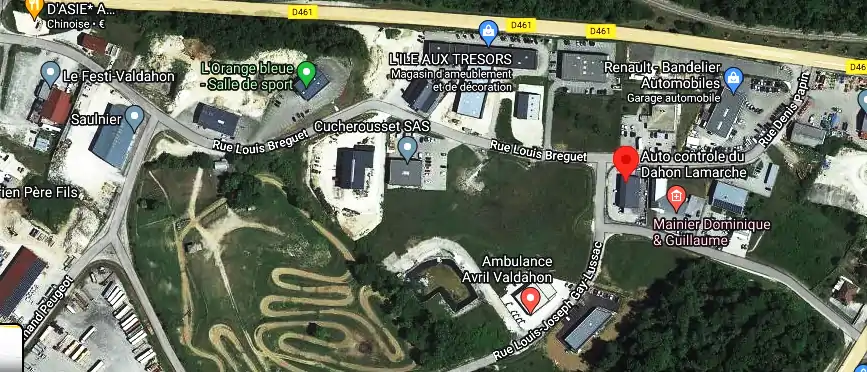 Prix contrôle technique à 25800 Valdahon