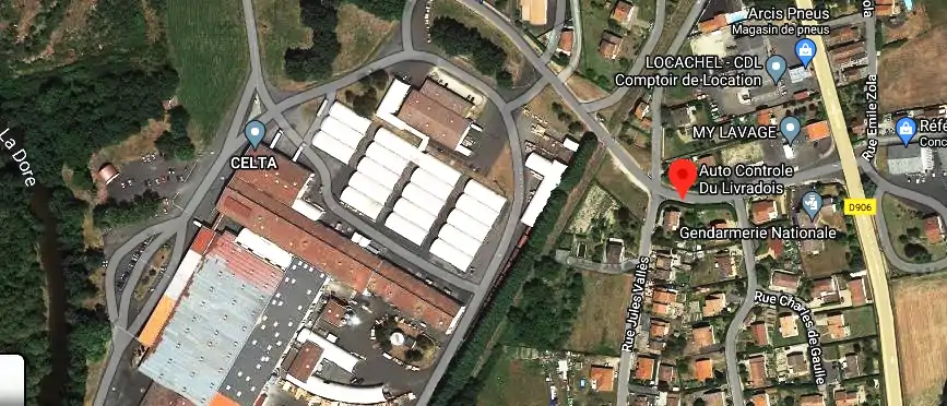 Prix contrôle technique à Courpière