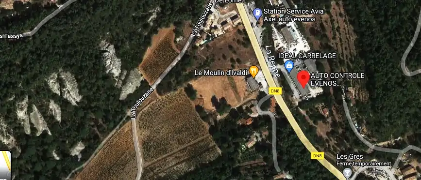 Prix contrôle technique à Évenos