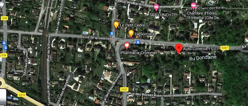 Prix contrôle technique à Samoreau