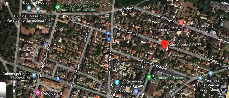 Prix contrôle technique à Fontainebleau