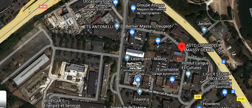 Prix contrôle technique à Massy