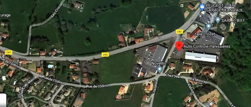 Prix contrôle technique à Panissières