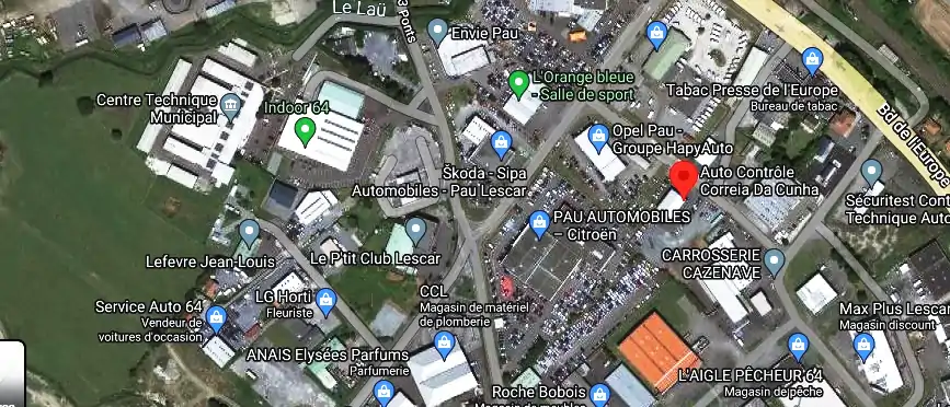 Prix contrôle technique à Lescar