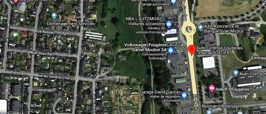 Prix contrôle technique à Fougères