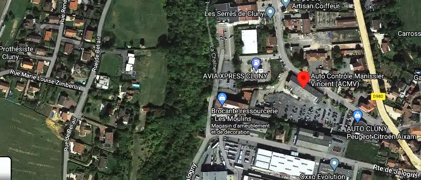 Prix contrôle technique à Cluny