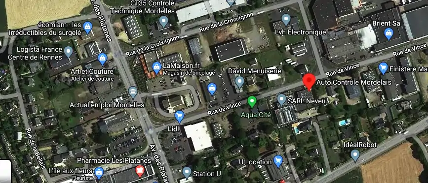 Prix contrôle technique à Mordelles