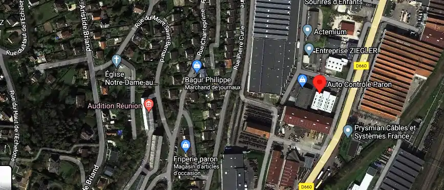 Prix contrôle technique à Paron