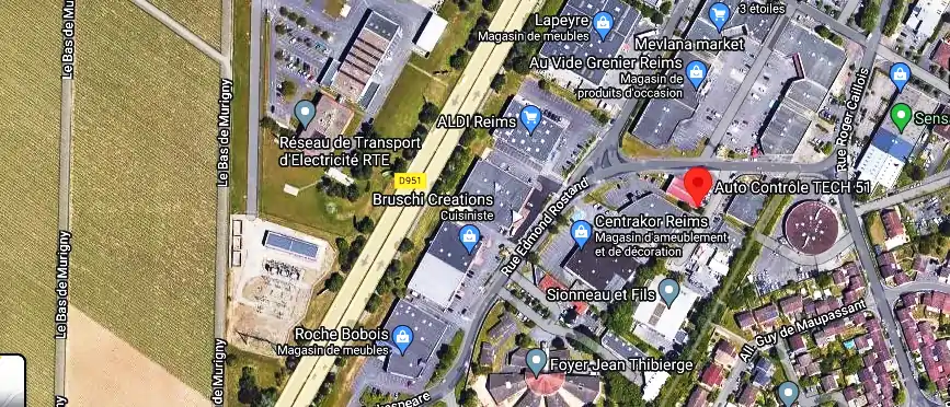 Prix contrôle technique à Reims