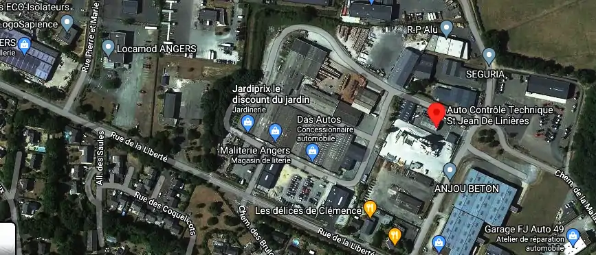 Prix contrôle technique à Saint-Léger-de-Linières