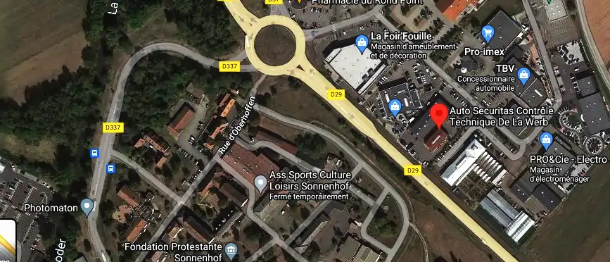 Prix contrôle technique à Oberhoffen-sur-Moder