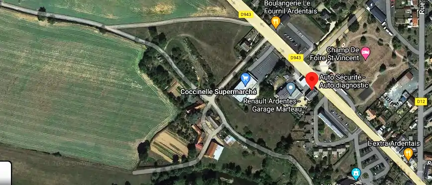 Prix contrôle technique à Ardentes