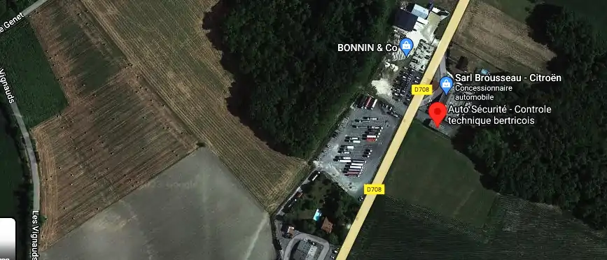 Prix contrôle technique à Bertric-Burée