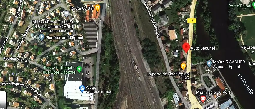 Prix contrôle technique à Épinal