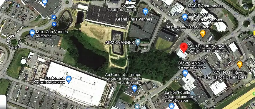 Prix contrôle technique à Vannes