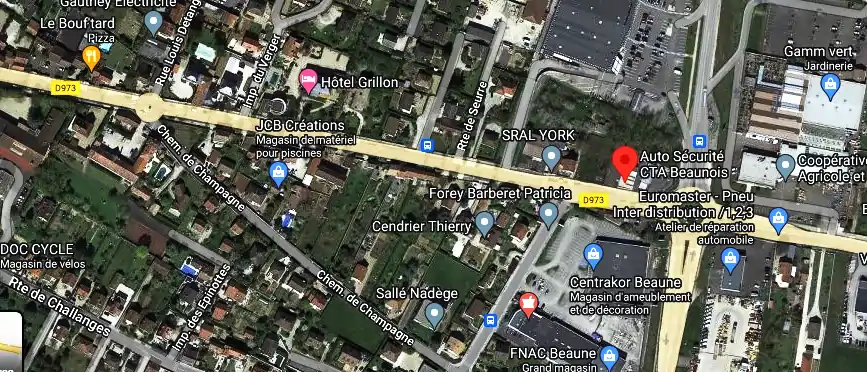 Prix contrôle technique à Beaune