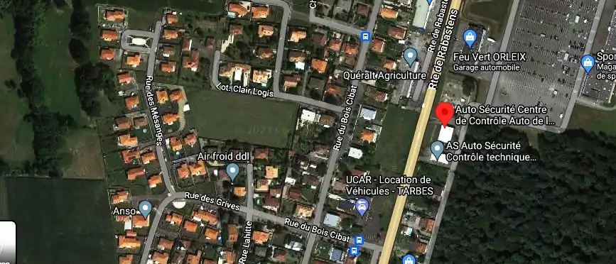 Prix contrôle technique à Orleix